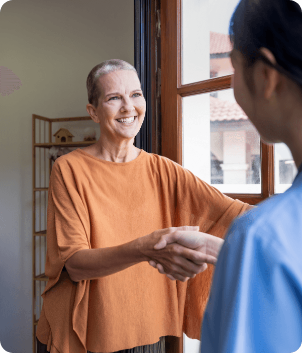 Bezoek ouderenzorg